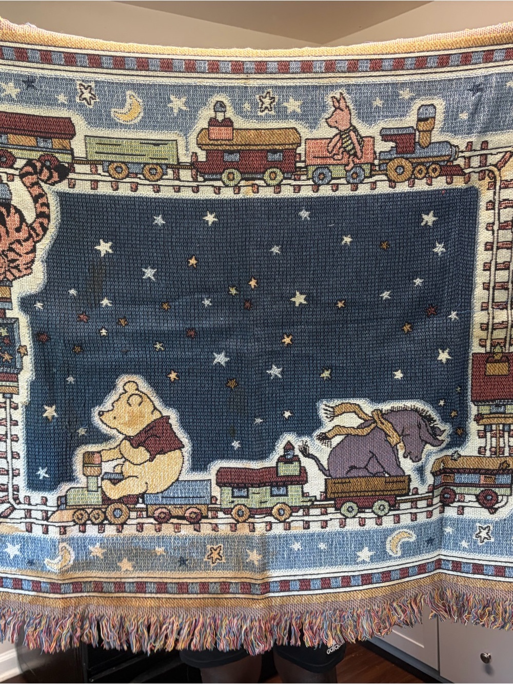 Disney Winnie the Pooh Tapestry Blanket